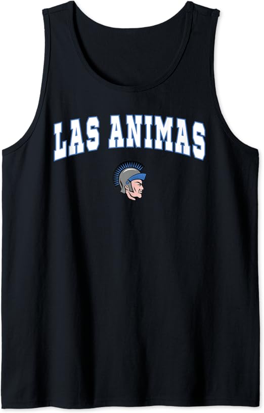 Las Animas High School Trojans Tank Top Clothing, Shoes